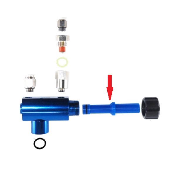 Equipamentos para pintura eletrostática a pó – Ejetor de sucção da câmara oval