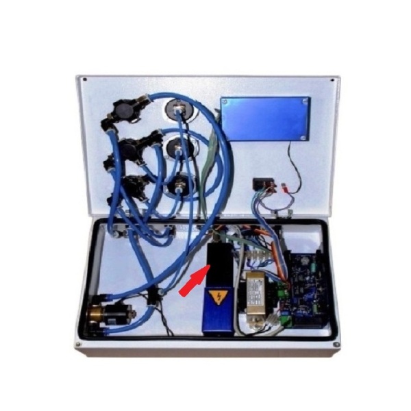 Equipamentos para pintura eletrostática a pó – Cascata geradora de alta tensão 90KV (Equipamento manual)