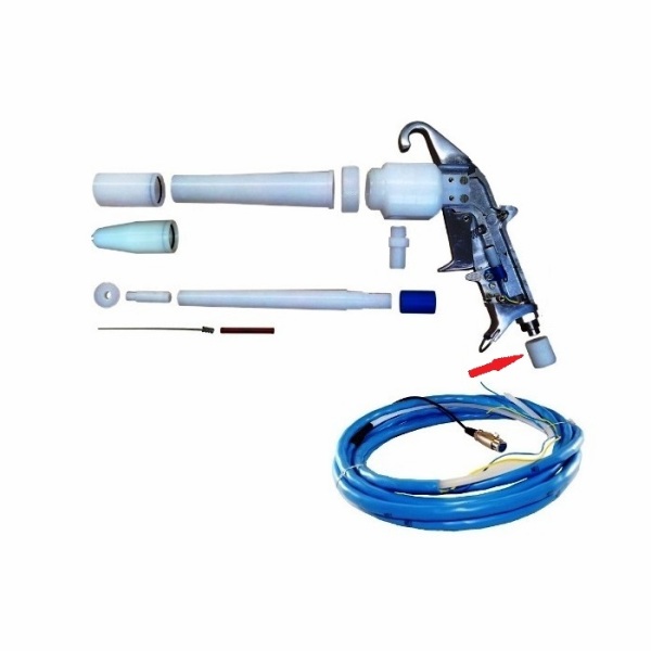 Equipamentos para pintura eletrostática a pó – Porca do prensa cabo de alta tensão (Plástico)