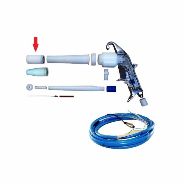 Equipamentos para pintura eletrostática a pó – Sobre capa do jato circular PTM1