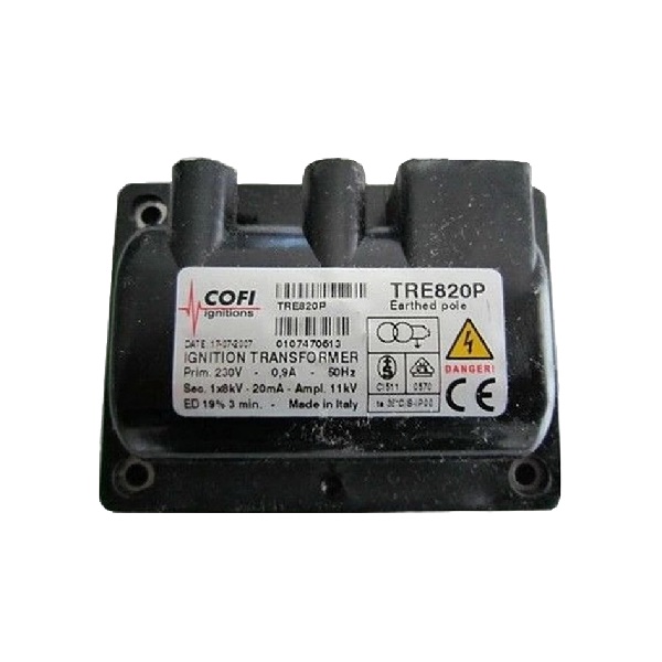 Queimadores industriais – Transformador de ignição Cofi TRE 820 P