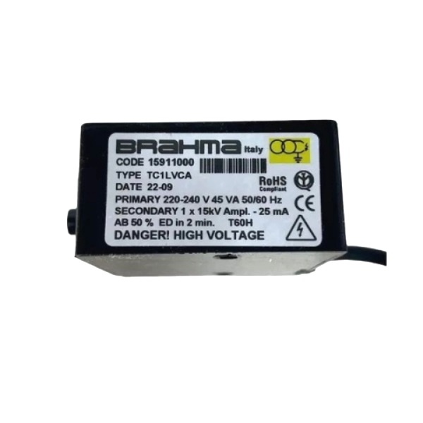 Queimadores industriais – Transformador de ignição Brahma TC1LVCA