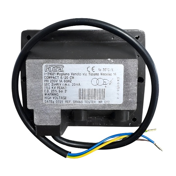 Queimadores industriais – Transformador de ignição FIDA  8/20 CM-M