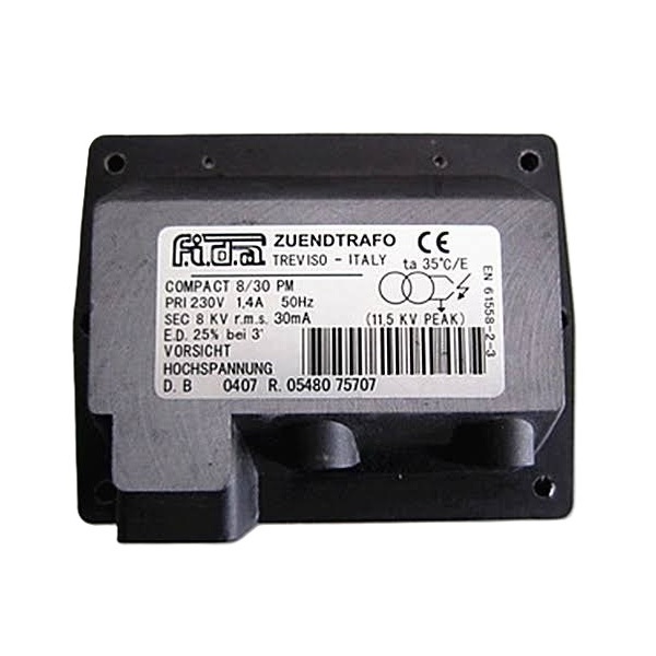 Queimadores industriais – Transformador de ignição FIDA  8/30 PM