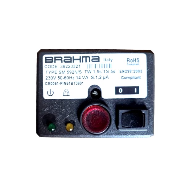 Queimadores industriais – Programador de chamas Brahma SM 592N/S tw1,5 ts5