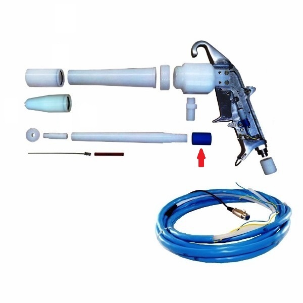 Equipamentos para pintura eletrostática a pó – Bucha do tubo de alta tensão