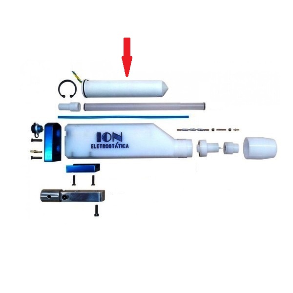 Equipamentos para pintura eletrostática a pó – Cascata (Pistola PTA2)