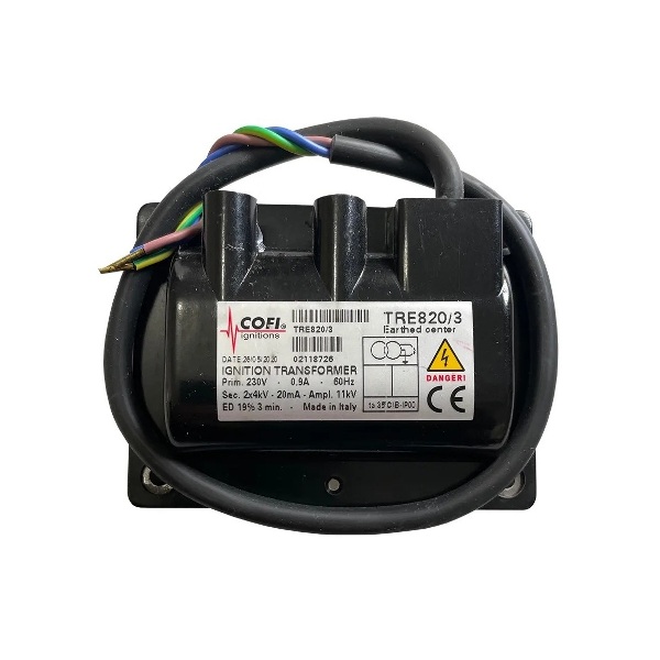 Queimadores industriais – Transformador de ignição Cofi TRE 820 /3