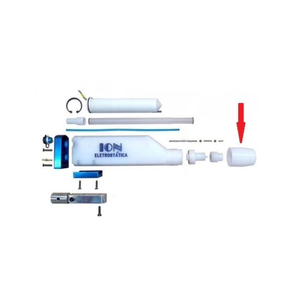 Equipamentos para pintura eletrostática a pó – Porca da pistola PM401 – PM501 – PA501 – PTA2
