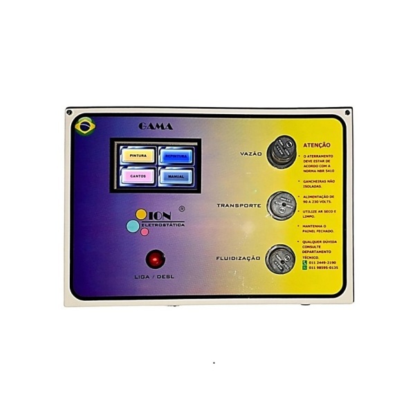 Equipamentos para pintura eletrostática a pó – Equipamento Gama Fonte