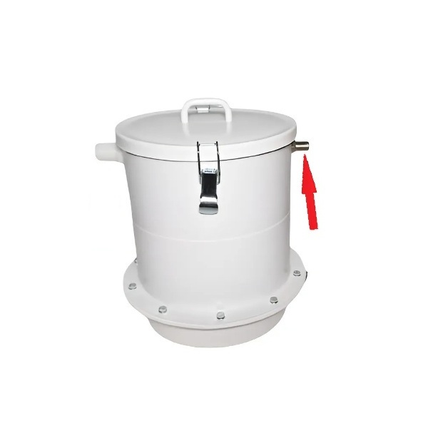 Equipamentos para pintura eletrostática a pó – Niple do Tanque (Metálico Porca + Espigão)