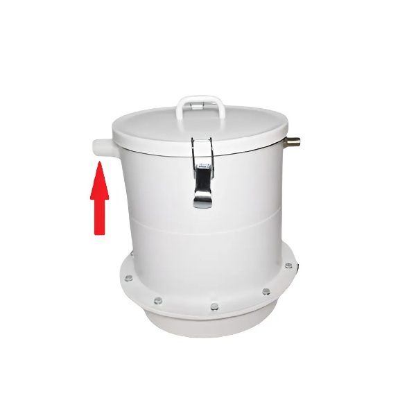 Equipamentos para pintura eletrostática a pó – Espigão Saída do Pó do Tanque (Plástico)