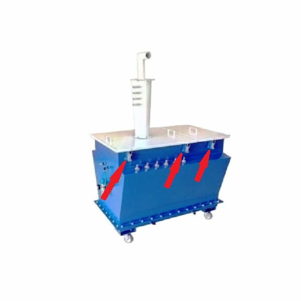 Equipamentos para pintura eletrostática a pó – Fecho da Peneira Automática