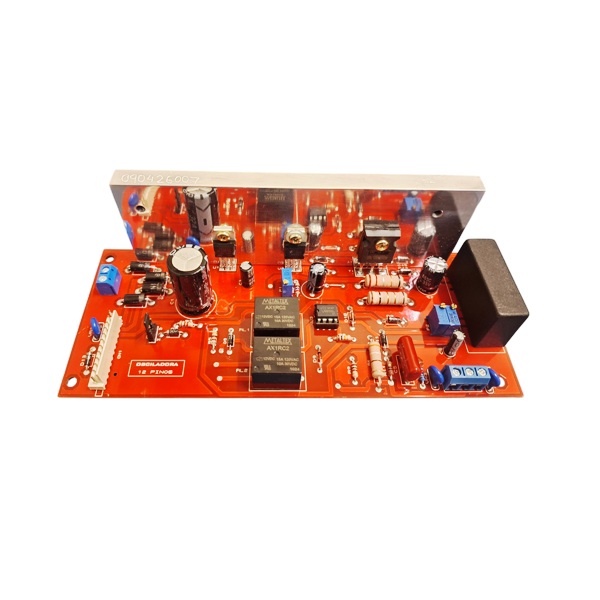 Equipamentos para pintura eletrostática a pó – Placa osciladora 12 pinos – TCA R3-3 Vermelha