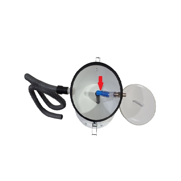 Equipamentos para pintura eletrostática a pó – Conjunto de Sucção de Tinta (Pescador Tq. Pó)