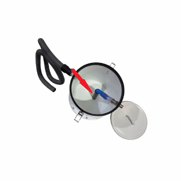Equipamentos para pintura eletrostática a pó – Tubo pescador do tanque de pó