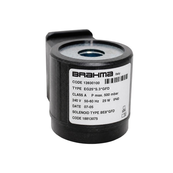 Queimadores industriais – Bobina BRAHMA Código BE 8*GFD – 220V-50/60HZ