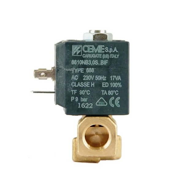 Queimadores industriais – Válvula solen. CEME 6610 NC 230V-50/60HZ D1/4″