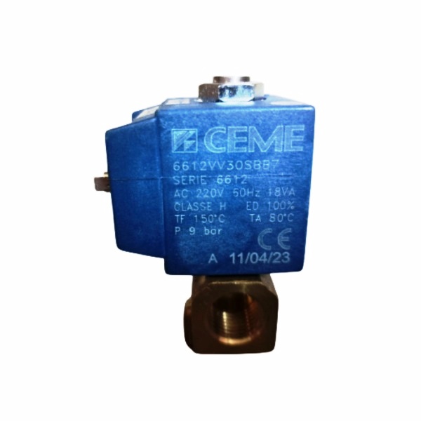 Queimadores industriais – Válvula solen. CEME 6612 NC 230V-50/60HZ D1/4″