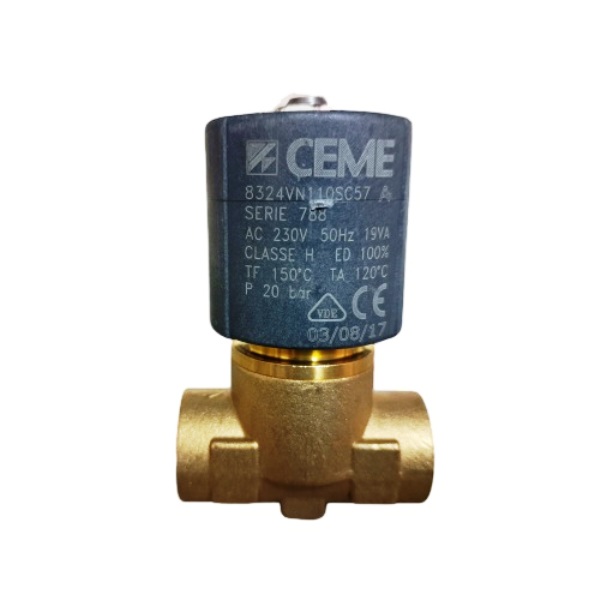 Queimadores industriais – Válvula solen. CEME 8324 NC 230V-50/60HZ D1/2″