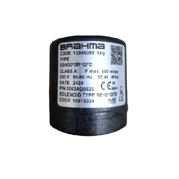 Queimadores industriais – Bobina BRAHMA Código BE10*GFD – 220V-50/60HZ